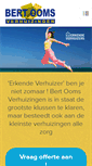 Mobile Screenshot of bertoomsverhuizingen.nl